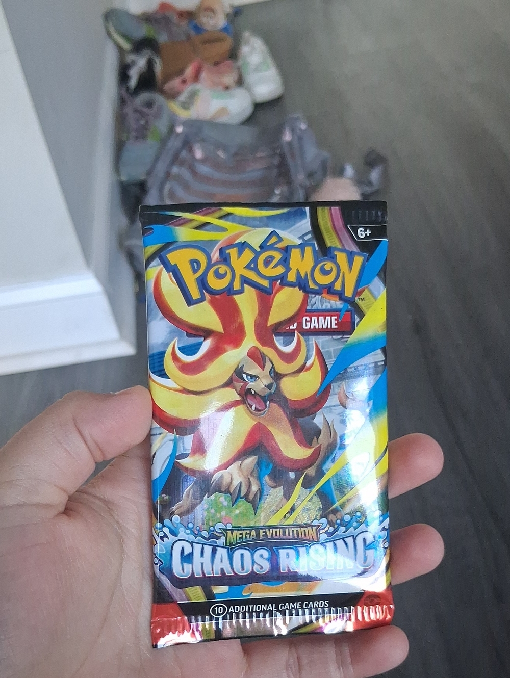 Chaos Rising Booster Pack - - Yellow/Red
